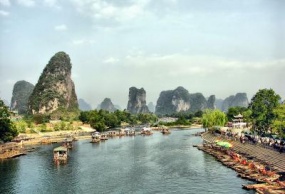 桂林旅游 阳朔漓江旅游 悠然品质高铁往返4日游